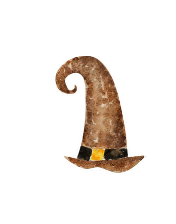 Witch hat halloween poster