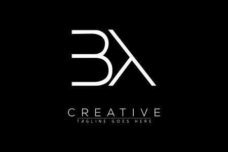 Letter bx, xb, x, b,  Abstract initial monogram letter alphabet logo designのイラスト素材
