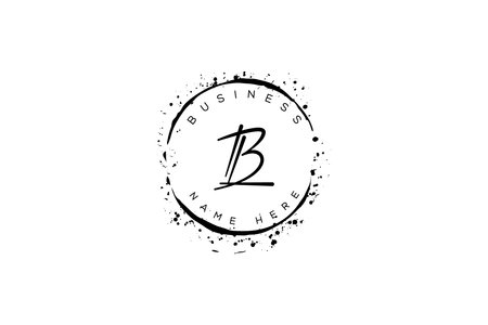 Initial Letter BL Design Vector Template. Initial Letter BL Designのイラスト素材
