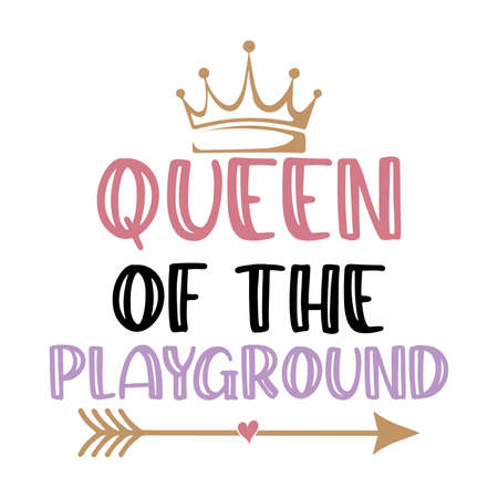 queen of the playgroundのイラスト素材