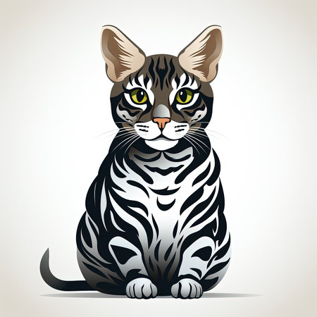 Bengal Vector Art, Generative Aiの素材