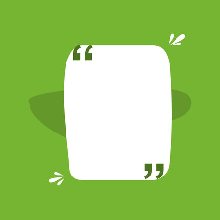 Quote Template vector graphic  backgroundのイラスト素材