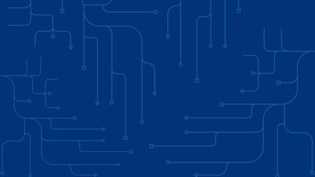 Circuit board background. Technology background. Vector illustration for your designのイラスト素材