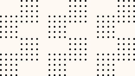 Halftone dots seamless pattern. Halftone dots vector background.