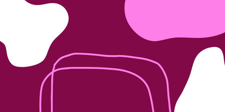 Pink abstract background with spots and spots. Vector illustration for your design