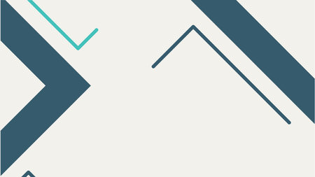 abstract background with triangles and arrows in blue and gray colors, vector illustration