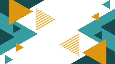 Abstract geometric background with triangles. Vector Illustration. Eps 10.のイラスト素材