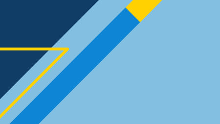 abstract blue and yellow background with copy space for text, vector illustrationのイラスト素材