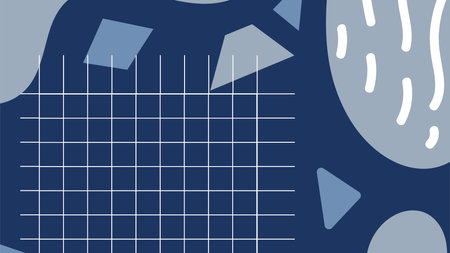 Memphis pattern. Retro 80s-90s style. Abstract geometric background. Vector illustration