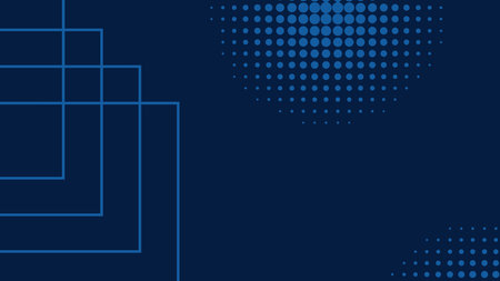 Abstract background with halftone dots. Vector illustration in blue colorsのイラスト素材