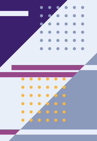 Abstract background with geometric elements. Vector illustration in a flat style.のイラスト素材