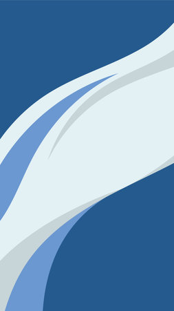 Abstract blue background with white lines. Vector illustration. Eps 10.のイラスト素材