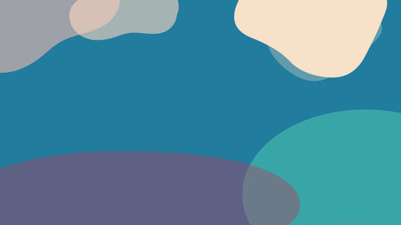 Abstract background in pastel colors. Vector illustration, flat design.