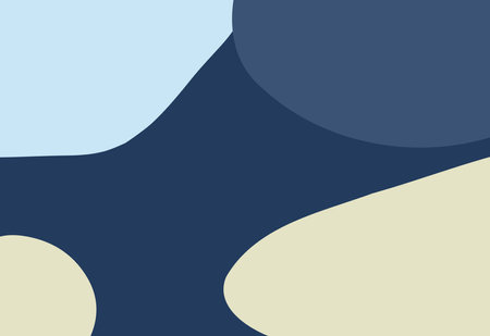 Abstract background in blue and beige colors. Vector illustration.のイラスト素材