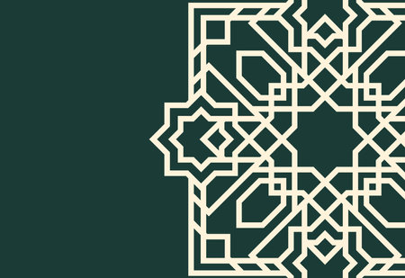 Seamless pattern in islamic style. Vector illustration.のイラスト素材