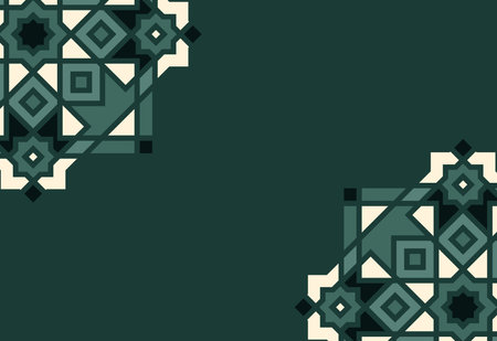 Oriental pattern with arabesques. Vector illustration.のイラスト素材