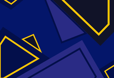 Seamless geometric pattern with triangles and squares. Vector illustration.
