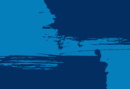 Blue grunge background. Vector illustration. Grunge background.のイラスト素材