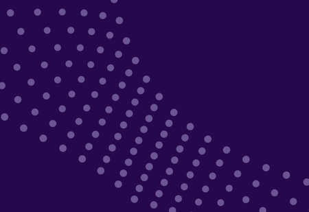 Abstract background with halftone dots in purple colors. Vector illustrationのイラスト素材