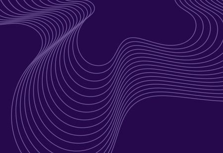 Abstract background with wavy lines. Vector illustration for your design.のイラスト素材