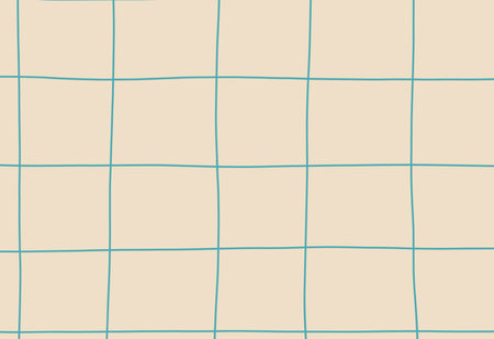 Seamless checkered pattern. Vector background with hand drawn lines.