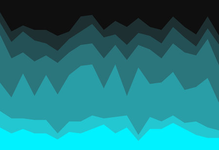 Background with color lines. Different shades and thickness. Abstract pattern.のイラスト素材