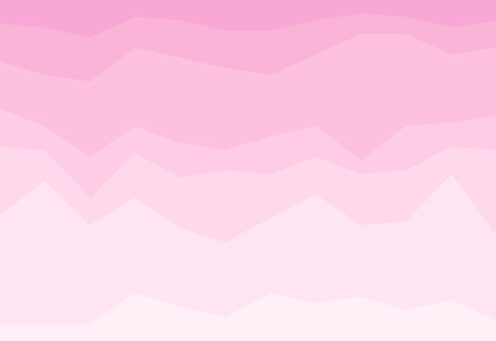 Seamless pattern with pink and white waves. Vector illustration.のイラスト素材
