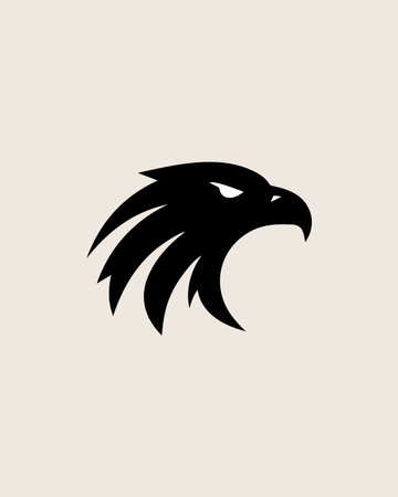 Eagle head logo design vector template. Creative Eagle head logo designのイラスト素材