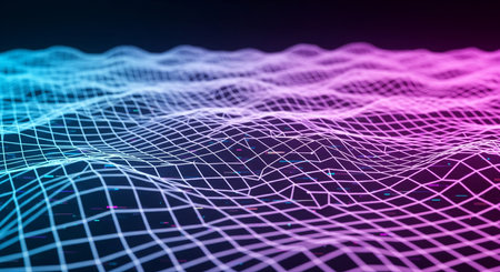 Futuristic abstract background. 3d rendering, 3d illustration.