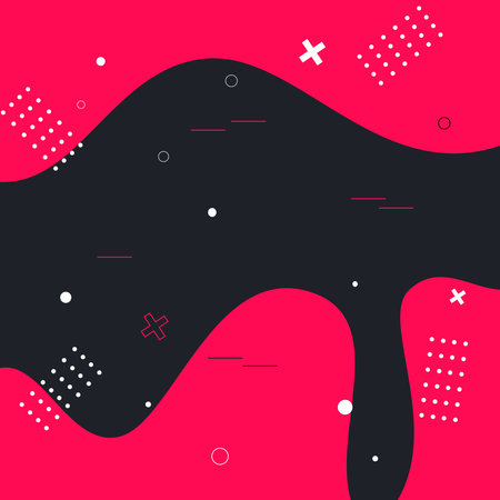 Abstract geometric background with dynamic shapes. Vector illustration for your design.のイラスト素材