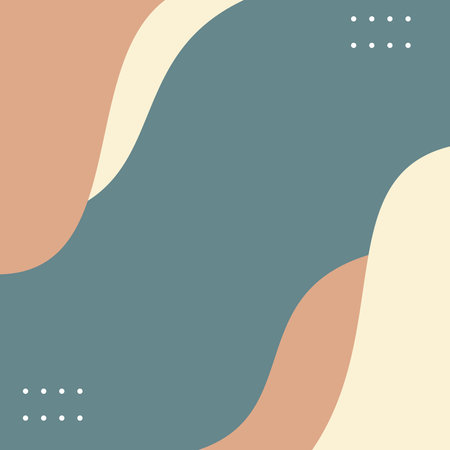 Abstract background with wavy shapes. Vector illustration. Eps 10.のイラスト素材
