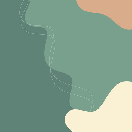 Abstract background with waves in pastel colors. Vector Illustration.のイラスト素材