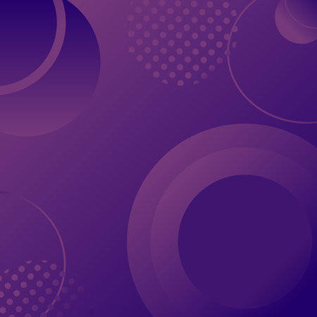 Abstract purple background with circles and dots. Vector illustration. Eps 10のイラスト素材