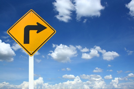 curved sign 