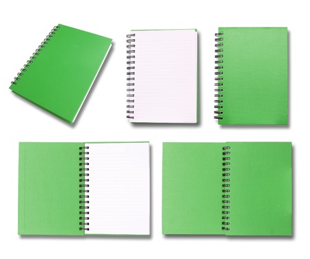Green note book collection の写真素材