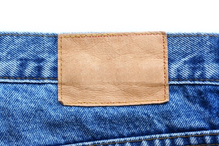 jeans labelの写真素材