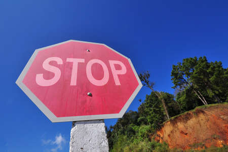 stop sign