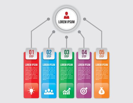 Info-graphic creative design.のイラスト素材