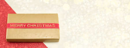 Christmas present decoration banner in 8 x 3 resolution.
