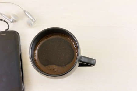 Black accessories for a busy dayの写真素材