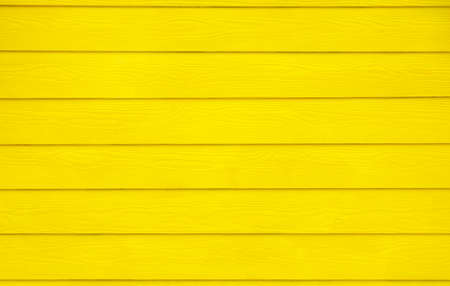 Yellow wooden wall background texture patternの写真素材