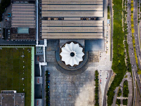 Guangxi International Convention and Exhibition Center in Nanning, capital city of Guangxi province...