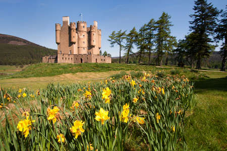Braemar Castle, Aberdeenshire, Scotlandのeditorial素材