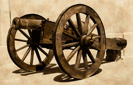 This is historic canon used during ancient wars, well preserved in Ajman Muesum  