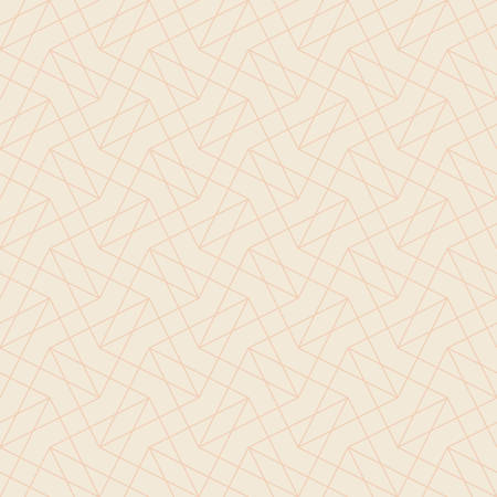 Simple abstract vector geometric pattern. Zigzags and thin lines. Seamless.のイラスト素材
