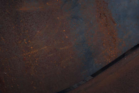 Old, rusted metal background. Industrial style.の写真素材