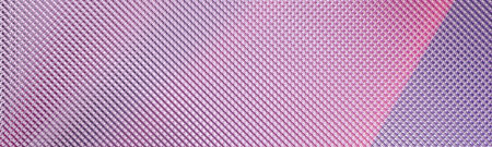 Abstract holographic background with volumetric texture effect, perfect for vibrant and futuristic designs. Textured glass. Color gradient, y2k style, 2000s. Holo backdrop. Panoramic banner. 3D.の写真素材