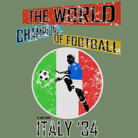 Grunge style world football theme vol 2, vectorのイラスト素材