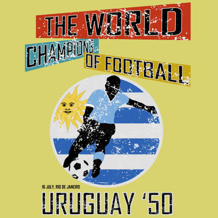 Grunge style world football theme vol 4, vectorのイラスト素材