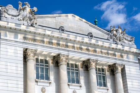 The historic Technical Museum of Vienna opened in 1918.Build under the regency of Franz Joseph I Emperor of Austria.のeditorial素材